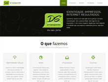 Tablet Screenshot of dspropaganda.com.br